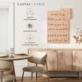 thumbnail image 5 of Elephant Stock Ashtanga Poses Chart Wall Art - Vertical Multi Panel Canvas - Hallway Wall Decor - Sports Multi Panel - Beige And Brown Decor - 42" x 65", 5 of 8