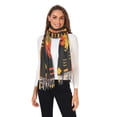 thumbnail image 2 of Lions Winter Scarf for Women Fashion Warm Long Soft Blanket Scarves Gifts, 2 of 10