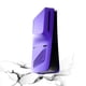 thumbnail image 1 of [Púrpura] Adecuado para la versión unidad óptica la consola PS5 Slim carcasa repuesto en Carcasa repuesto para consola juegos PS5 Slim UHD [KJH-P5D-005], 1 of 9