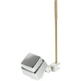 thumbnail image 1 of OULII Toilet Flush Handle 1Set Silver Metal for Efficient Flushing and Durability, 1 of 7