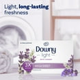 thumbnail image 2 of Downy Light Mega Dryer Sheets, White Lavender, 80 Count (4 Pack), 2 of 6
