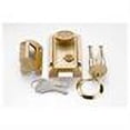 thumbnail image 2 of 1105 Brass Night Latch With 5-Pin Tumbler Locking Cylinder - Quantity 1, 2 of 2