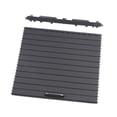thumbnail image 4 of Terraxo Car Roller Blind Cover Center Console Roller Blind Sliding Cover Center Console Cup Holder Slide Roller Cover Auto Console Cup Holder Roller Blind Cover Robust PC Pp Build Suitable Black, 4 of 8