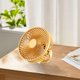 thumbnail image 5 of Ventilador de escritorio personal Zulema Ventilador de refrigeración portátil 3 velocidades amarillo recargable, 5 of 8