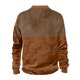 thumbnail image 3 of Sudadera sin capucha para hombre, informal, a la moda, con cuello alto, estampado de leopardo para Halloween, con cremallera, sudadera de manga larga, blusa de poliéster para hombre, 3 of 3