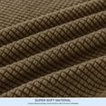thumbnail image 4 of 2024 Textured Grid Stretch Sofa Cover Couch Slipcover with Separate Cushion Cover(Gray  Sofa), 4 of 5