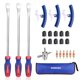 thumbnail image 1 of Juego de cucharas y herramientas para neumáticos WORKPRO de 14.5 pulgadas, 23 piezas, con bolsa de almacenamiento, 1 of 9