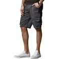 thumbnail image 3 of Matchstick Men's Cotton Cargo Shorts Loose Utility Outdoor Shorts with Multi Pockets, Sizes S-6XL, 3 of 7