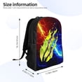 thumbnail image 4 of Prestonplayz Backpack 3D Print Lightweight Bookbag Casual Sport Daypack Travel Bag Laptop, 4 of 8