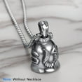 thumbnail image 2 of Bell Angel Wing Knight Bell Letters Keychain Motorcycle Bike Riding Guardian Bell, NO CHAIN, 2 of 5