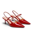 thumbnail image 3 of Dream Pairs Women’s Pointed Toe Pumps Slingback Kitten Heels,, 3 of 7
