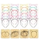 thumbnail image 2 of 24 piezas de orejas de gato diademas lindas aros de cabello cabello de plástico para usar accesorios diariamente, 2 of 5