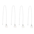 thumbnail image 4 of WORGEOUS 4 Pcs Ceiling Fan Pull Chains Crystal Ball Ceiling Light Pull Chain Extension, 4 of 8