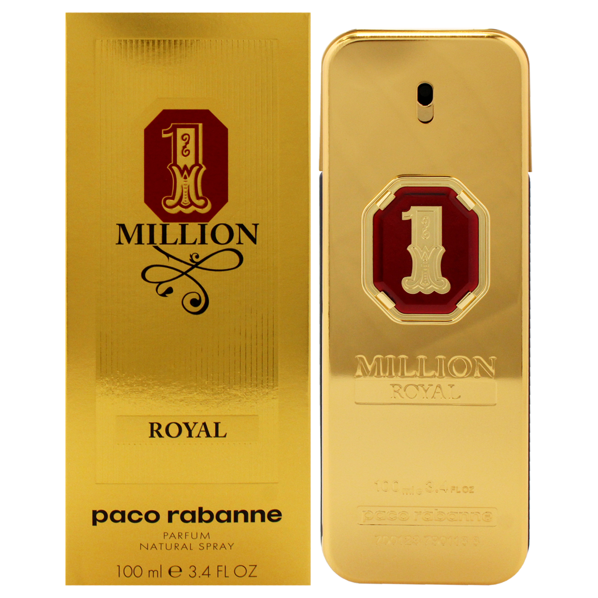 Paco Rabanne 1 Million Royal , 3.4 oz Parfum Spray