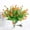 Orange, variant on Faux Pampas Grass 15 Pcs with Reed Artificial Large Tall Dry Bouquet Brown Flower Branch Wheat Grass for Vase Filler Outdoor Floor Home Wedding Garden Patio Boho Decoration