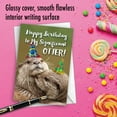 thumbnail image 5 of 1 Funny Birthday Card with Envelope - Otterly Awesome C6574GBDG, 5 of 6