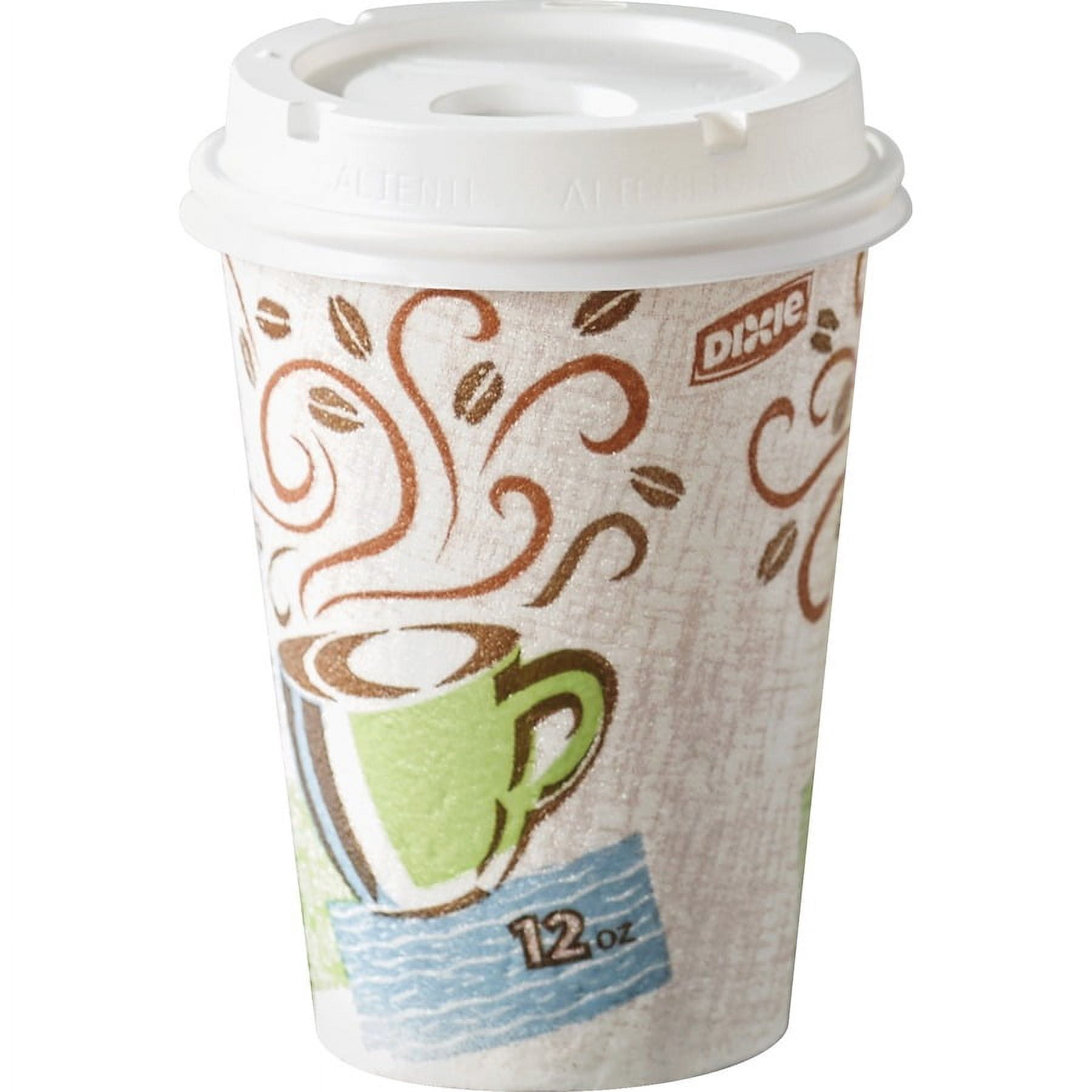 Dixie Perfectouch Insulated Paper Hot Coffee Cups By Gp Pro - 160 - 12 Fl Oz - 6 / Carton - Assorted - Paper - Coffee, Hot Drink