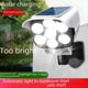 thumbnail image 5 of Lámpara de monitoreo solar, cámara de simulación, iluminación de patio exterior, lámpara de pared con inducción del cuerpo humano LED, luz de calle para jardín, 5 of 5