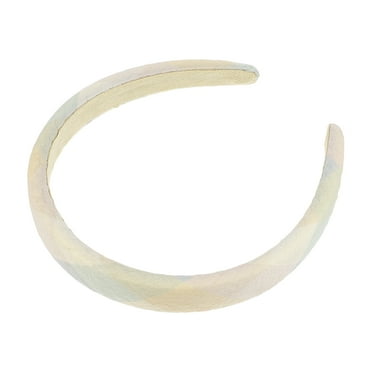 Unique Bargains 1 Pc Classic Elegant PU Headband for Women for Girls 6.10"x5.51" Orange Pink