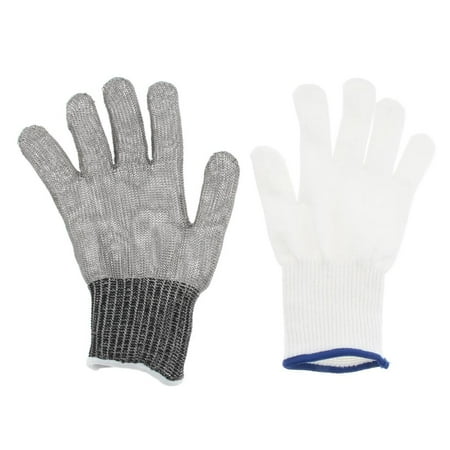 

Work Glove Glove Metal Welding Equip Butcher Mesh 25cm 2