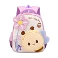 thumbnail image 2 of CUZIBR Cute Cartoon Pattern Backpack Breathable Padded Strap Kids Daypack Small Multi Pocket Preschool Book Bag For Little Boys Girls Outdoor Travel Carry Bag, 2 of 3