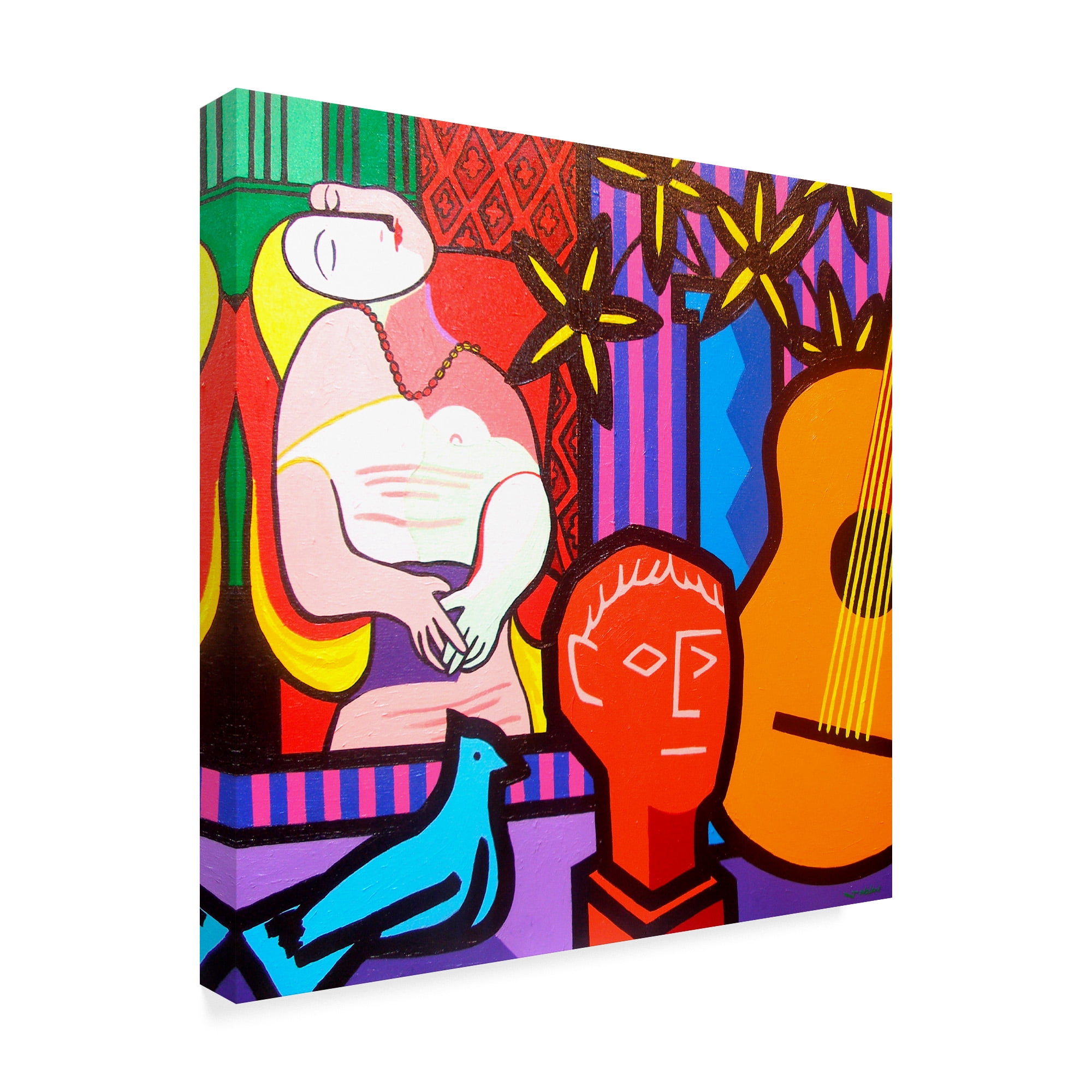 Trademark Fine Art 'Still Life with Picassos Dream' Canvas Art by John Nolan