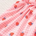 thumbnail image 4 of Karoyedx Summer Dresses for Girls Toddler Baby Girl Summer Dress Little Kids Cute Ruffle Sleeve A-Line Flowy Beach Dresses Pink Size,5-6 Years, 4 of 9