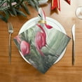 thumbnail image 2 of Pink Flamingos Cloth Napkins Set of 1,20x20 Inches Napkins Cloth Washable Reusable Soft for Dinner,Wedding,Parties,Home Dinner,Tableative Decor Gift, 2 of 7
