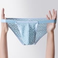 thumbnail image 4 of Men's Briefs with Breathable Comfort Design Featuring Classic Lace Trim for Everyday Wear and Relaxed Style, 4 of 5