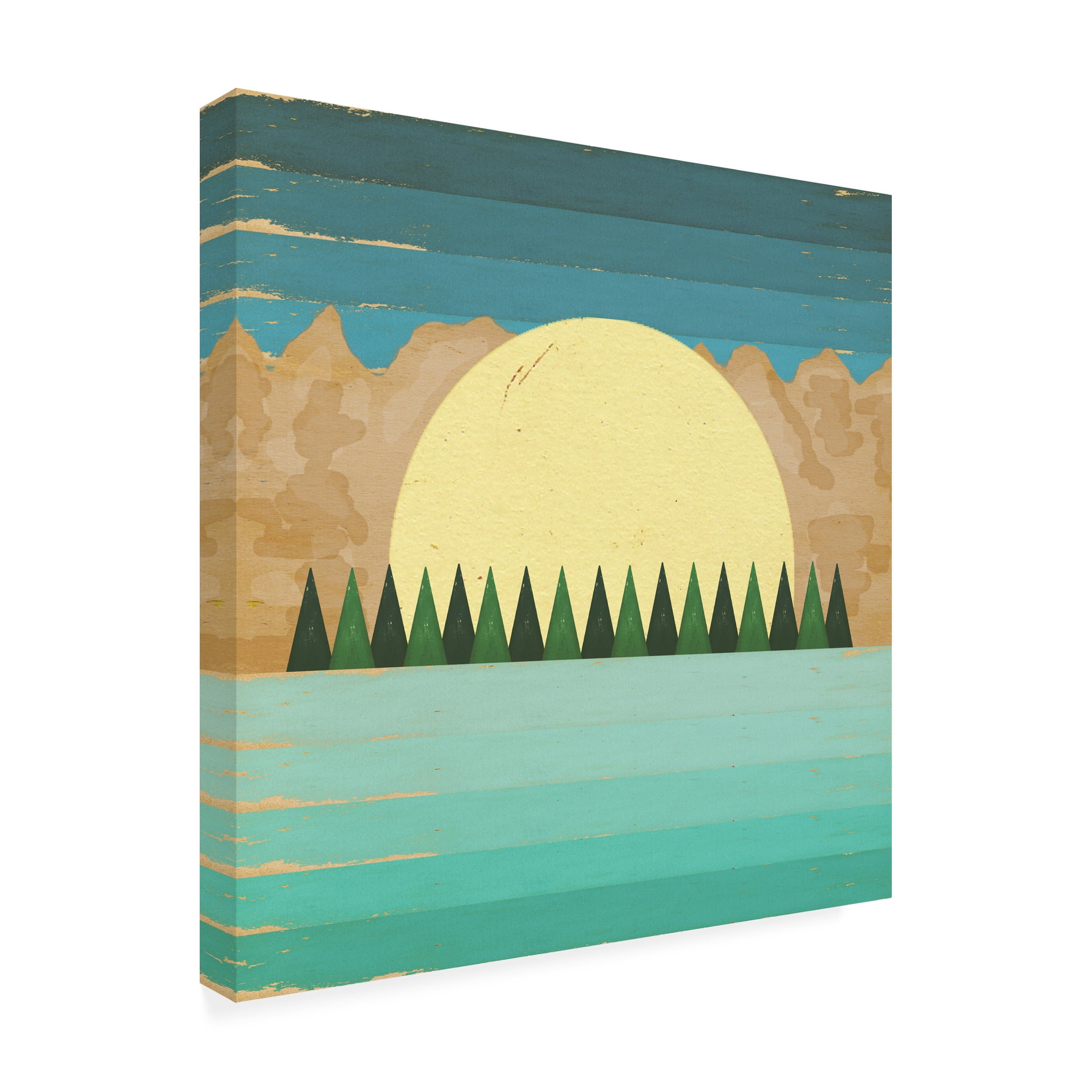 Trademark Fine Art 'Scenic View' Canvas Art by Tammy Kushnir