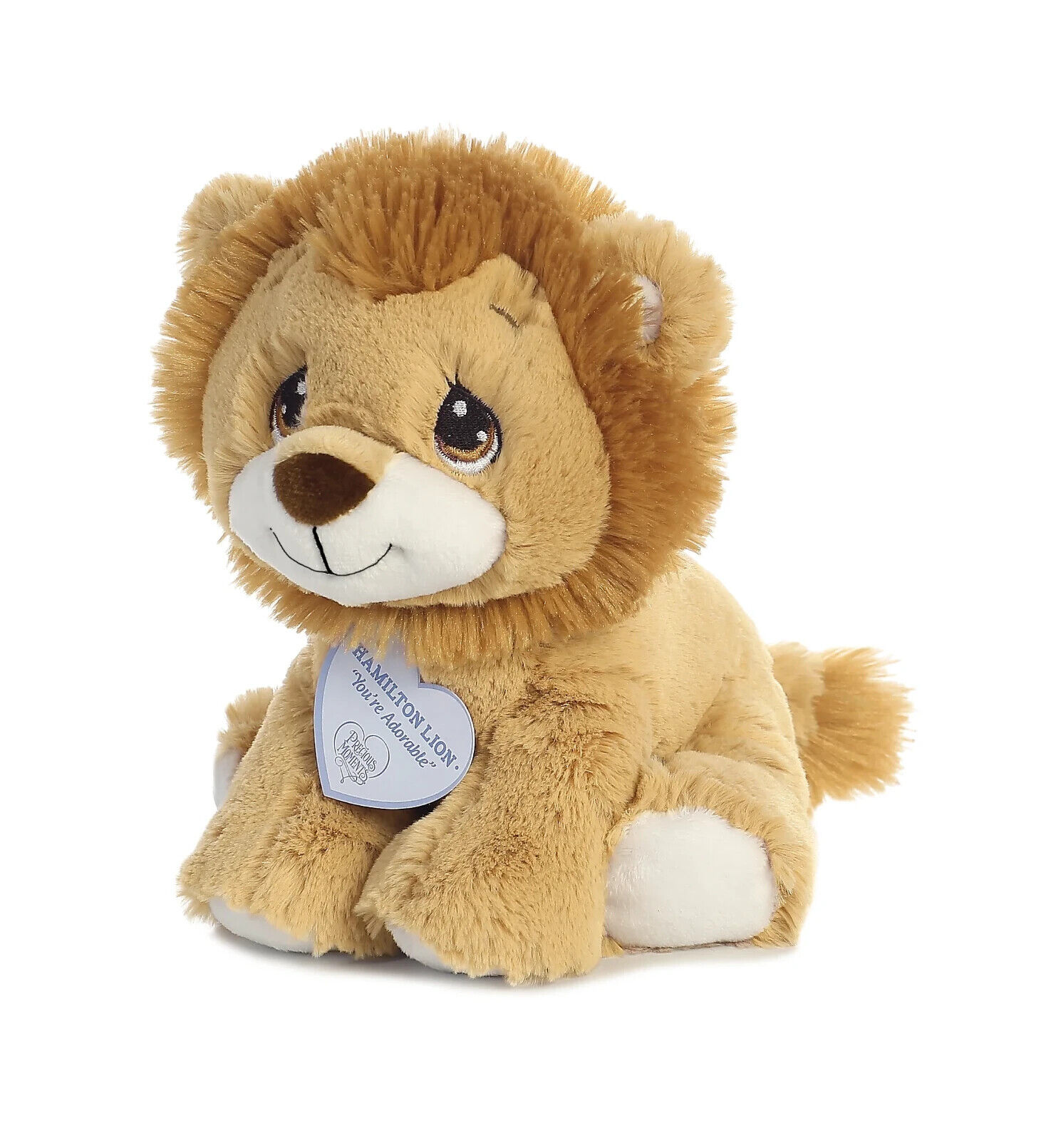 Precious Moments HAMILTON LION Stuffed Animal Plush, 8.5" Tall, by Aurora - image 2 of 4