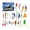 A, variant on Christmas Advent Calendar 2026 Fishing Lures Set, Fishing Lure Advent Calendar, 24 Days Christmas Countdown Fish Tackle Set, Advent Calendar Xmas Gift for Christmas Men Teen Boys & Father