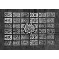 thumbnail image 1 of Ahgly Company Indoor Rectangle Abstract Gray Modern Area Rugs, 4' x 6', 1 of 4