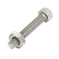 thumbnail image 4 of M2.5x16mm Stainless Steel Hex Socket Head Knurled Cap Screws Bolts Nut Set 20Pcs, 4 of 4