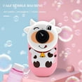 thumbnail image 5 of Máquina de burbujas HUOGUO Cute Cow con música ligera, 120 ml con líquido, 5 of 5