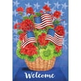 thumbnail image 3 of Briarwood Lane Patriotic Basket Summer Garden Flag, 3 of 4