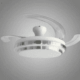 thumbnail image 1 of Ventilador De Techo Led 72w 3 Tonos Atenuable 6 Veloc Blanco, 1 of 6