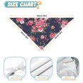thumbnail image 6 of Dog Bandana 2 Pack,Pioneer Flower Floral Print Pattern Bandanas for Dogs,Cat Bandana,Small/ Large Dog Bandana 2 Size,Dog Bandanas Girl Boy, 6 of 6