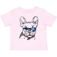 thumbnail image 3 of Inktastic French Bulldog Portrait with Sunglasses Boys or Girls Toddler T-Shirt, 3 of 5