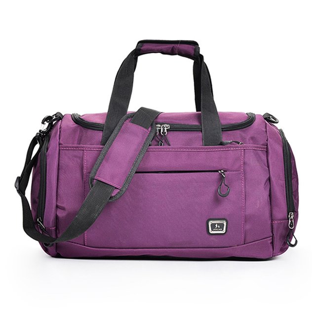 Bolsa De Ejercicios Oxford Fitness Bag Bolsas de gimnasio portátiles de gran capacidad para hombres y mujeres (púrpura) Tmvgtek Para Estrenar