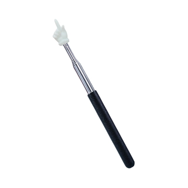 Children Finger Reading Stick Mini Hand Teaching Stick Multifunction Easy To Use black