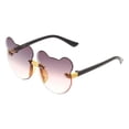 thumbnail image 1 of kusrkot Cartoon Cat Ear Shaped Rimless Sunglasses Beach Outdoor Travel Party Decoration, 1 of 9
