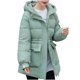 thumbnail image 1 of Puntoco Coat Chaqueta De Algodón De Invierno Para Mujer Con Capucha, Cintura Y Felpa Para Superar La Liquidación Puntoco Puntoco-1, 1 of 5