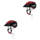thumbnail image 4 of Eigraketly Casco de ciclismo con luces Cascos Seguridad de carga Adultos Niños Sombreros Escalada Skateboarding Patinaje sobre ruedas Gorras negro rojo METRO 2piezas, 4 of 6