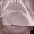 thumbnail image 3 of Women's High Waisted Midi Pleated Skirt Elastic Waist A-Line Flowy Mesh Tulle Skirt Elegant Lightweight Breathable Casual Daily Wear Office Work Party Swing Skirt, 3 of 4