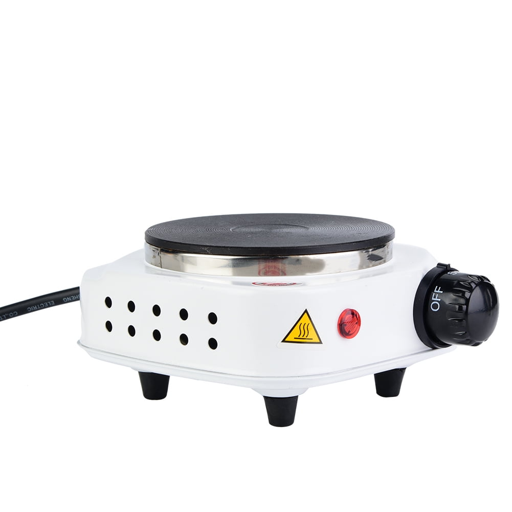 Mini Stove,Portable 500W Electric Mini Stove Hot Plate Multifunction Home  Heater (US Plug 110V), suitable for the soup and the porridge,hot pot