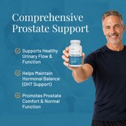 Prostara Prostate Support Supplement with Saw Palmetto, Beta-Sitosterol, Pygeum for Urinary Flow