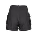 thumbnail image 4 of Shorts for Women Summer Elastic High Waisted Hiking Camping Casual Jean Shorts with Pockets XS-XL, 4 of 9