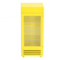 thumbnail image 2 of Dollhouse Vertical Refrigerator, Dollhouse Refrigerator Premium Birch Simulation Stimulate  For Decoration Yellow, 2 of 8