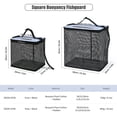 thumbnail image 3 of Panier de Pêche Flottant Pliable Attrape-Crayons Cage de Stockage d'Appâts de Pêche, 3 of 9